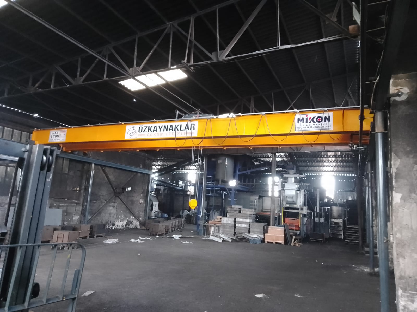 ÖZKAYNAKLAR DÖKÜM 5 TON